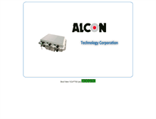 Tablet Screenshot of alcon.tw